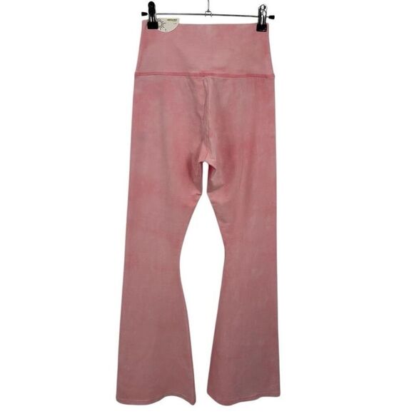 Offline By Aerie Original High Waist Flare Leggings Pink Size Small NWT - Picture 6 of 7